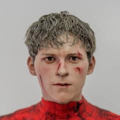 ホットトイズ スパイダーマン FFH カスタムフィギュア 1/6 植毛ヘッド ホットトイズ スパイダーマン カスタムフィギュア 1/6 FFH 植毛ヘッド