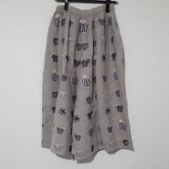 【値下げしました】Marble SUD　サボテン刺繍　ワイドパンツのサムネイル