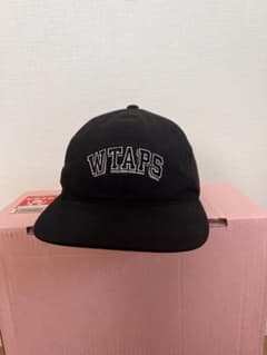 WTAPS ダブルタップス CAP COTTON キャップ カレッジ ブラック WTAPS ダブルタップス CAP COTTON キャップ カレッジ ブラック - メルカリ