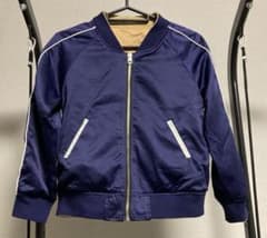 【Right-on】　キッズ　140 ジャケット　ブルゾン　リバーシブルのサムネイル