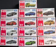 トミカ ミニカー コレクション 13台開封未使用品 - メルカリ