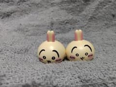ちいかわ ちいかわパーク まめまめフィギュア　うさぎ　2点セットのサムネイル