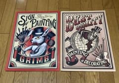 GRIMB デザインポスター A3サイズ 2枚セット - メルカリ