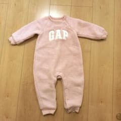 baby GAP ボア カバーオール ピンク 12-18monthsのサムネイル
