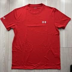 アンダーアーマー　Tシャツ　赤　レッド　中野ランニングフェスタ 2019