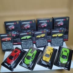 京商 1/64 サークルKサンクス ランボルギーニ ミニカー 4台セット