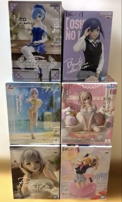美少女・美女系フィギュア 6点まとめ売り