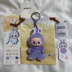 正規品 【？】 POP MART LABUBU イニシャル ラブブ 紫のサムネイル