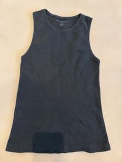 Brandy Melville ワッフル タンクトップ ダークグレーのサムネイル