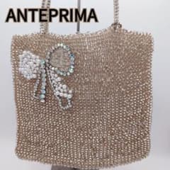 ANTEPRIMA アンテプリマ ワイヤーバッグ 袋付 リボン ビーズき - メルカリ