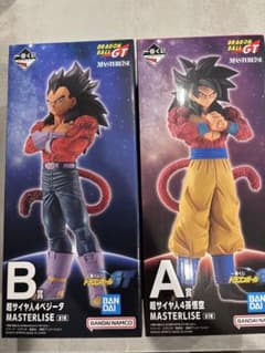 一番くじ ドラゴンボールGT A賞 孫悟空 B賞 ベジータ フィギュア