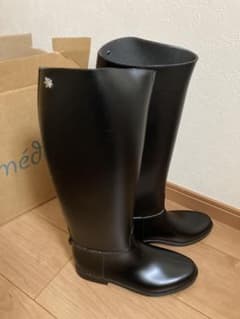 medusa シンプルロングレインブーツ