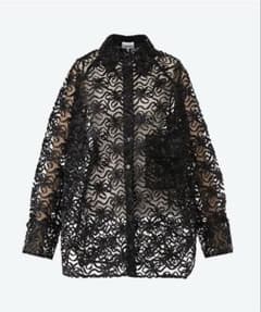 Sue様専用【GANNI】　Ribbon tulle shirtsのサムネイル