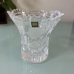超メルカリ市⭐︎クリスタル⭐︎ガラスボウル⭐︎フラワーベース⭐︎花器 HOYA CRYSTAL ROSE BOWL 花瓶 クリスタルガラス 花器 - メルカリ