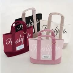 【即日発送・新品】herlipto ルミネ新宿店限定 HLT mini tote HLT Mini Toteルミネ新宿限定Herliptoミニトートバッグ ピンク - メルカリ