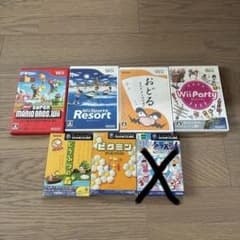 Wii ゲームキューブ ソフト 6本セット - メルカリ