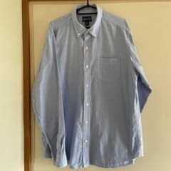 GAP メンズ 長袖シャツ ボタンダウン ライトブルー XLのサムネイル
