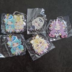 名探偵プリキュア！プリキュア ラバーマスコット2 5種セットのサムネイル