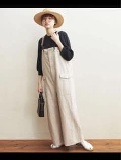 figLondon  サロペット(ベージュ)のサムネイル