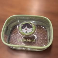 ぷっくりクリアミニポーチ　mofusand. モフサンド