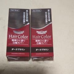 ドクターシーラボ 簡単ひと塗り白髪カバー   ダークブラウン10ml ×2本のサムネイル