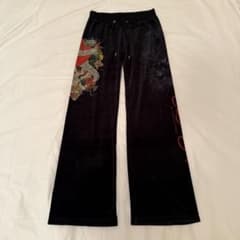 パンツ edhardy velours pants y2k archive 00s M edhardy velours pants y2k archive 00s M - メルカリ