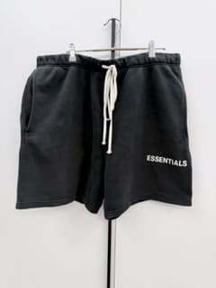 ESSENTIALS 로고 스웨트 반바지 XL
