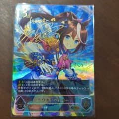 ウマ娘 シャドウバースエボルヴ トウカイテイオー SP サイン - メルカリ