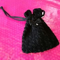 新品 姫系 薔薇モチーフ巾着のサムネイル