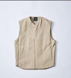 ラウンドステッチZIPベストのサムネイル
