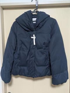 BACK NUMBER ネイビー ダウンジャケット レディース M