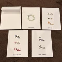 Salvatore Ferragamo シール ステッカー 4枚セットのサムネイル
