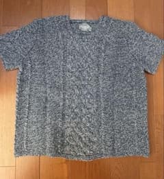 【ほぼ新品レア】ソロイスト半袖ニット　サイズMのサムネイル