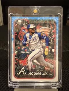 Topps Holiday Ronald Acuña Jr. Bravesのサムネイル