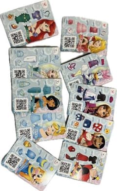 ディズニープリンセス ドレスシール 10枚セットのサムネイル