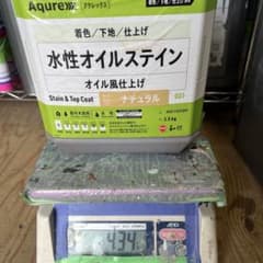 和信ペイント アクレックス 水性オイルステイン ナチュラル 3.5kgのサムネイル