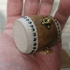 ミニチュア太鼓 楠くり貫き ミニチュア山車・だんじり・太鼓台のサムネイル