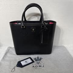 A.D.M.J. アクセソワドゥマドモワゼル ブラック トートバッグ - メルカリ