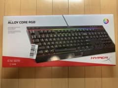 新品未使用 HyperX Alloy Core RGB HX-KB5ME2-JPのサムネイル