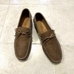 HERMES ブラウン モカシン サイズ 41 1/2 - メルカリ