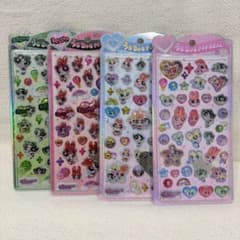 パワーパフガールズ うるちゅるポップシール パワパフ セット