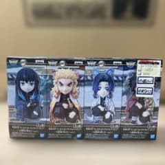 鬼滅の刃　ワールドコレクタブルフィギュア　お館様の前だぞ　vol.1 4体