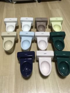 最終値下げ！TOTO便器ミニチュア色見本 11点 - メルカリ