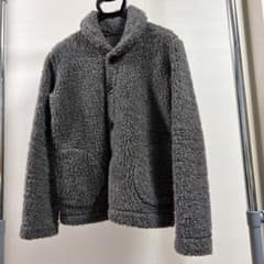 如月(2月)# グレー フリースジャケット ボタン付きのサムネイル