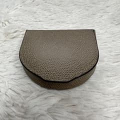 極美品 Valextra グレー コインケース