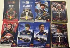 レッドブル F1 トレーディングカード セット全8種のサムネイル