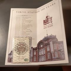 東京駅開業100周年 記念Suica 台紙付き【美品】のサムネイル
