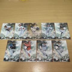 BBM プロ野球カード CROSS SQUALL 9枚セットのサムネイル