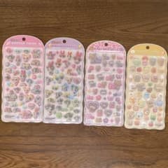 COTTON PUFFY シール 4枚セットのサムネイル
