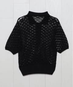 カーディガン ＜H＞COTTON NYLON CORD COLLAER KNITのサムネイル